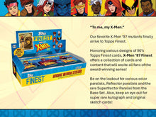 2025 Topps Marvel X-Men '97 Finest Hobby Box