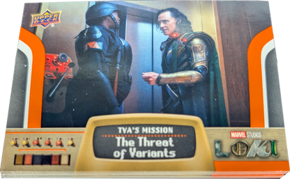 2023 Upper Deck Marvel Loki TVA's Mission 10 Card Chase Set M-1 to M-10