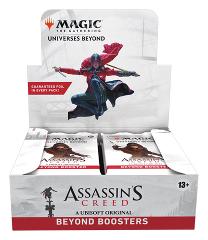 Magic: The Gathering MTG Universes Beyond: Assassin's Creed - Beyond Booster Display