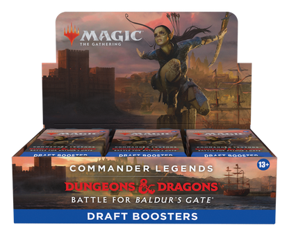 Magic: The Gathering MTG Commander Legends: Battle for Baldur's Gate - Draft Booster Display