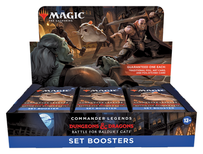 Magic: The Gathering MTG Commander Legends: Battle for Baldur's Gate - Set Booster Display