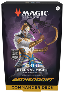 2025 MTG Aetherdrift - Eternal Might Commander Deck