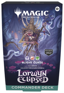 Magic MTG Lorwyn Eclipsed - Commander Deck: Blight Curse