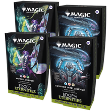 Magic MTG Edge of Eternities - Commander Deck Case with 4 Decks