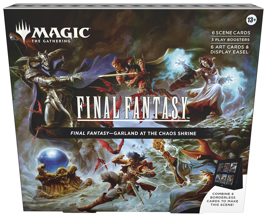 Magic MTG Final Fantasy Scene Box (Garland at the Chaos Shrine)