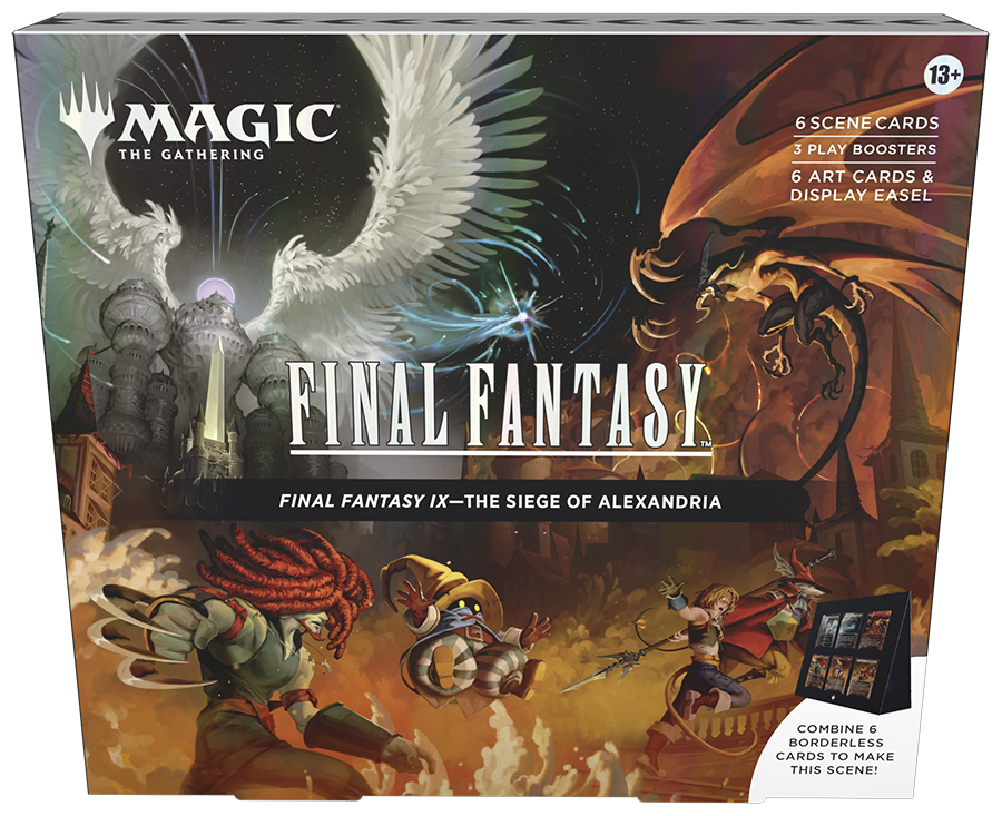 Magic MTG Final Fantasy Scene Box (The Siege of Alexandria)