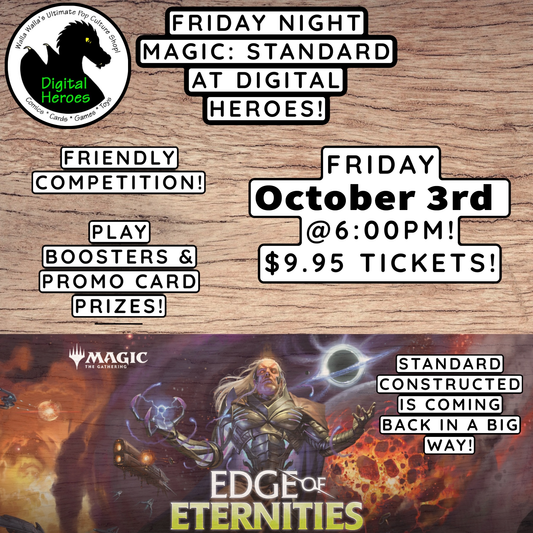 10/03/2025 6:00PM FNM: Standard Ticket