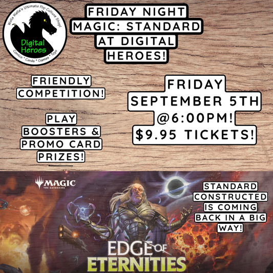 09/05/2025 6:00PM FNM: Standard Ticket