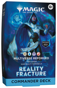 2026 Wizards Magic MTG Reality Fracture Commander Deck Multiverse Reforged