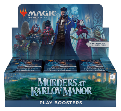2024 MTG Murders at Karlov Manor - Play Booster Display