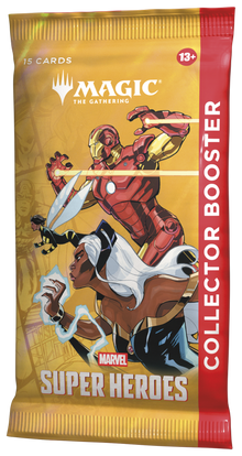 2026 Wizards Magic MTG Marvel Super Heroes Collector Booster Pack