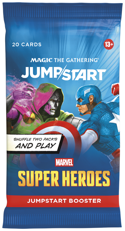 2026 Wizards Magic MTG Marvel Super Heroes Jumpstart Booster Display Box