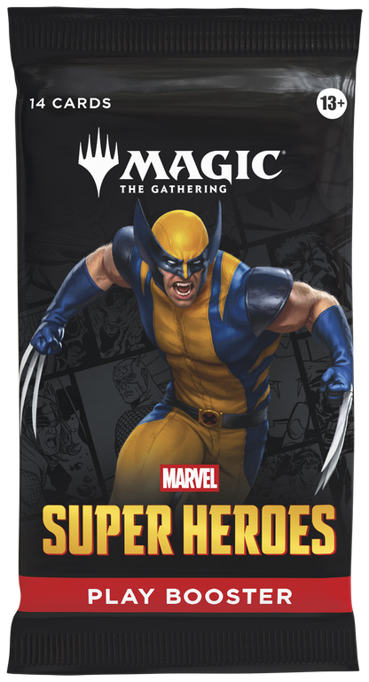 2026 Wizards Magic MTG Marvel Super Heroes Play Booster Display Box