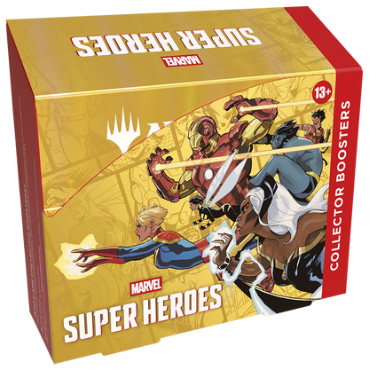 2026 Wizards Magic MTG Marvel Super Heroes Collector Booster Display Box
