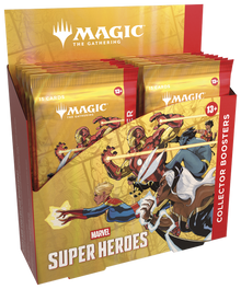 2026 Wizards Magic MTG Marvel Super Heroes Collector Booster Display Box
