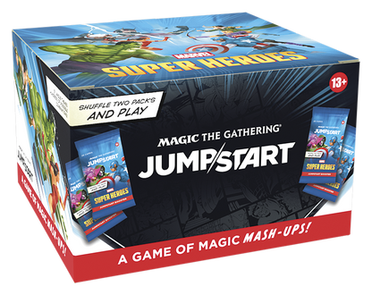 2026 Wizards Magic MTG Marvel Super Heroes Jumpstart Booster Display Box