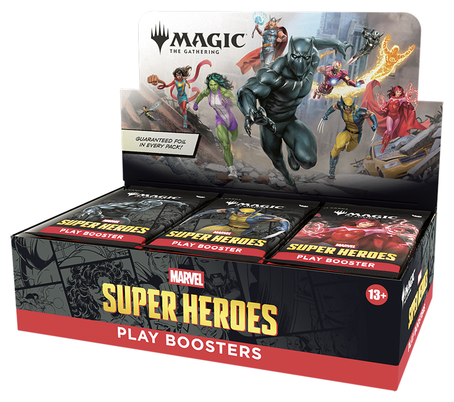 Marvel Super Heroes Play Booster Box