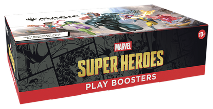 2026 Wizards Magic MTG Marvel Super Heroes Play Booster Display Box