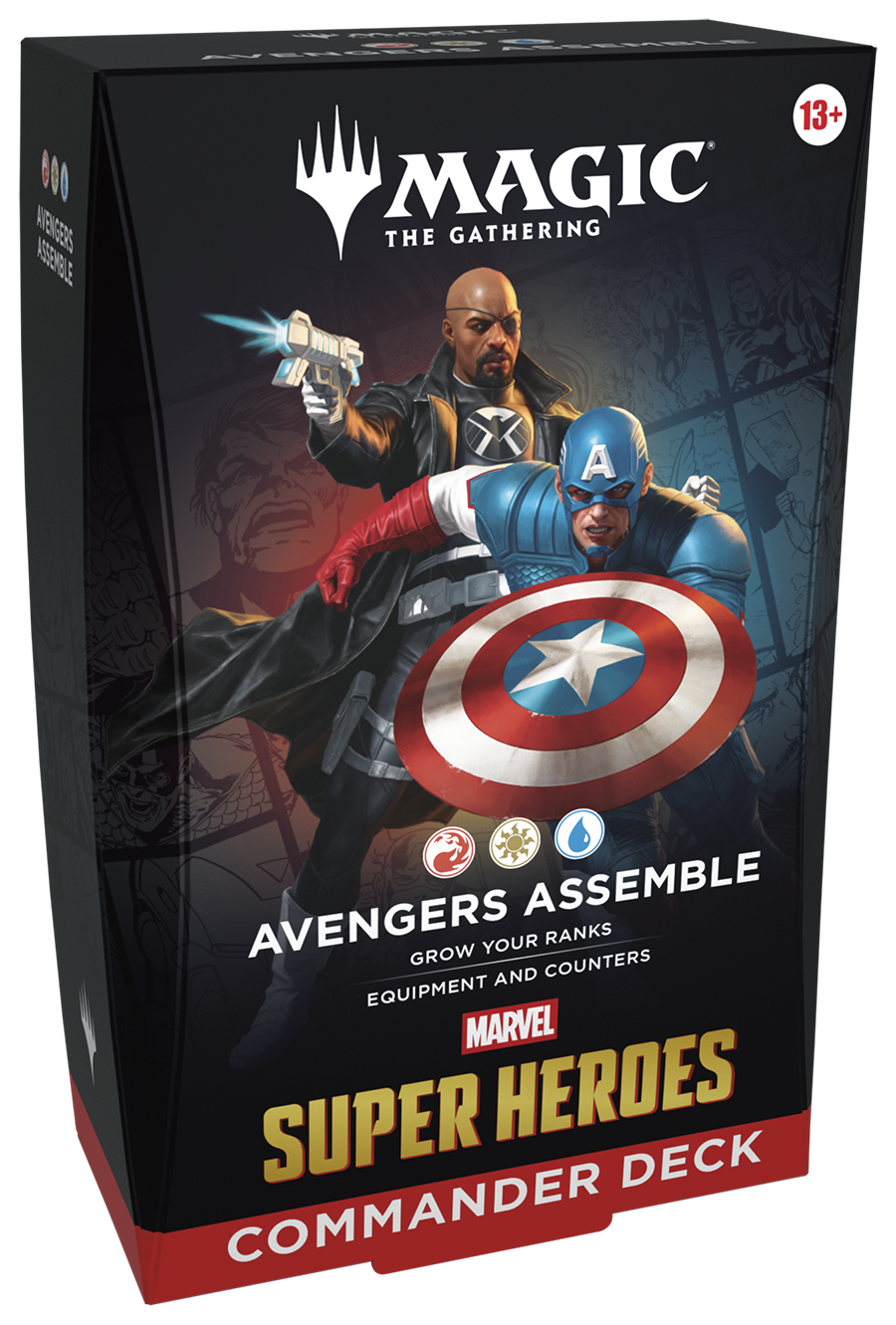 2026 Wizards Magic MTG Marvel Super Heroes Commander Deck Case