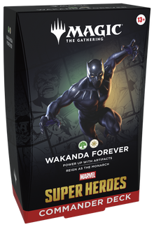 2026 Wizards Magic MTG Marvel Super Heroes Commander Deck Wakanda Forever