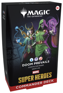 2026 Wizards Magic MTG Marvel Super Heroes Commander Deck Doom Prevails