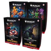 2026 Wizards Magic MTG Marvel Super Heroes Commander Deck Case