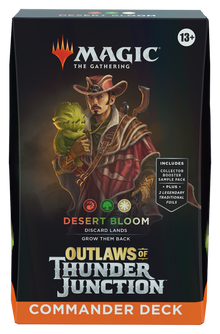 2024 MTG Outlaws of Thunder Junction - Commander Deck (Desert Bloom)