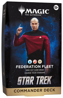 2026 Wizards Magic MTG Star Trek Commander Deck Case of 4 Decks