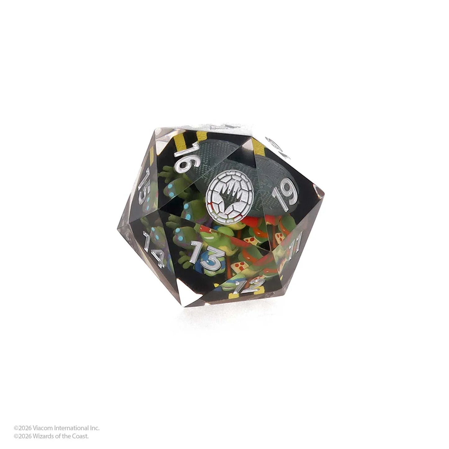 Sirius Dice MTG Teenage Mutant Ninja Turtles 55mm D20 Spindown
