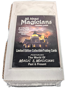 2013 Frank Eachus "All About Magicians" Unopened Trading Card Box (24 Packs)