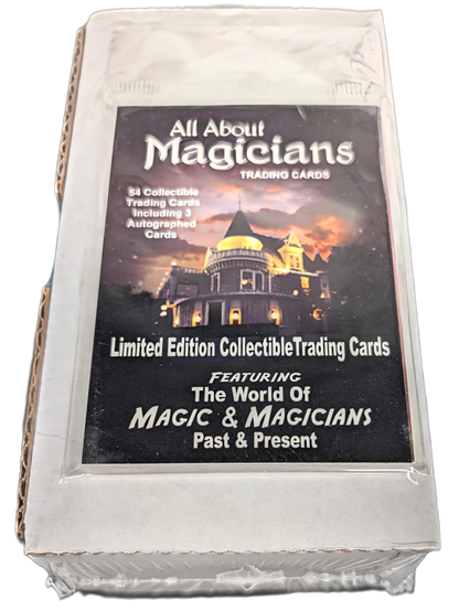 2013 Frank Eachus "All About Magicians" Unopened Trading Card Box (24 Packs)