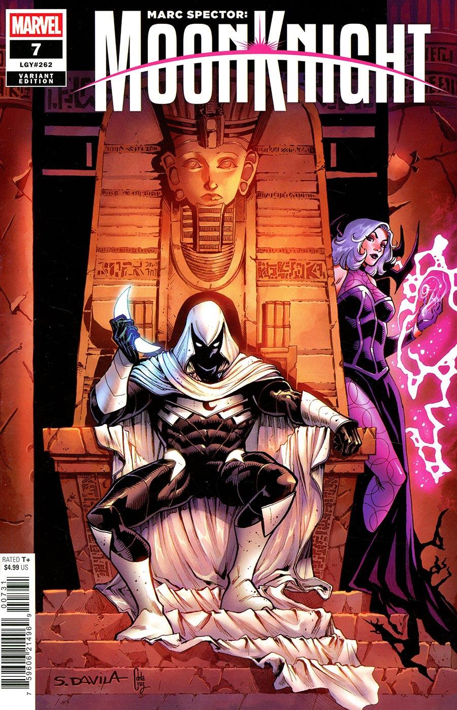 Marc Spector: Moon Knight #7 Sergio Davila Variant