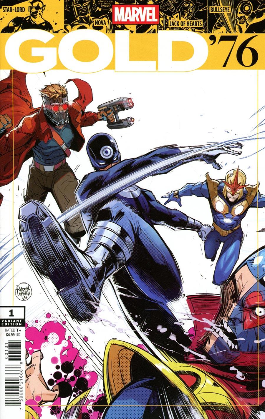 Marvel Gold '76 #1 Hicham Habchi Homage Variant
