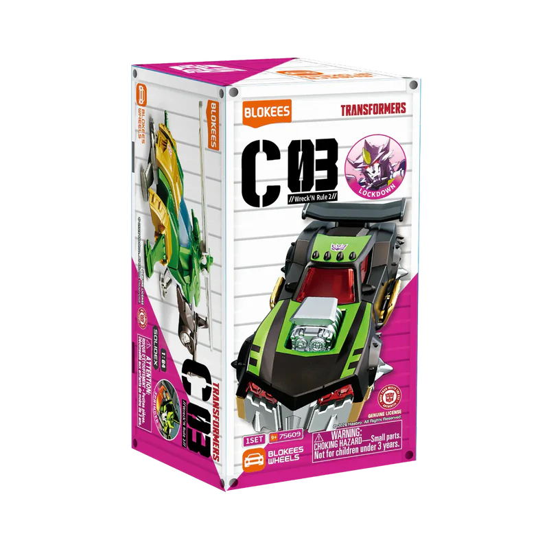 Blokees Transformers Wheels C3 Mini Model Kit
