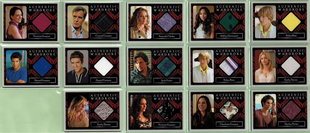 Revenge Season One Ultimate Master Set with Autograph Costume & Sketch Card