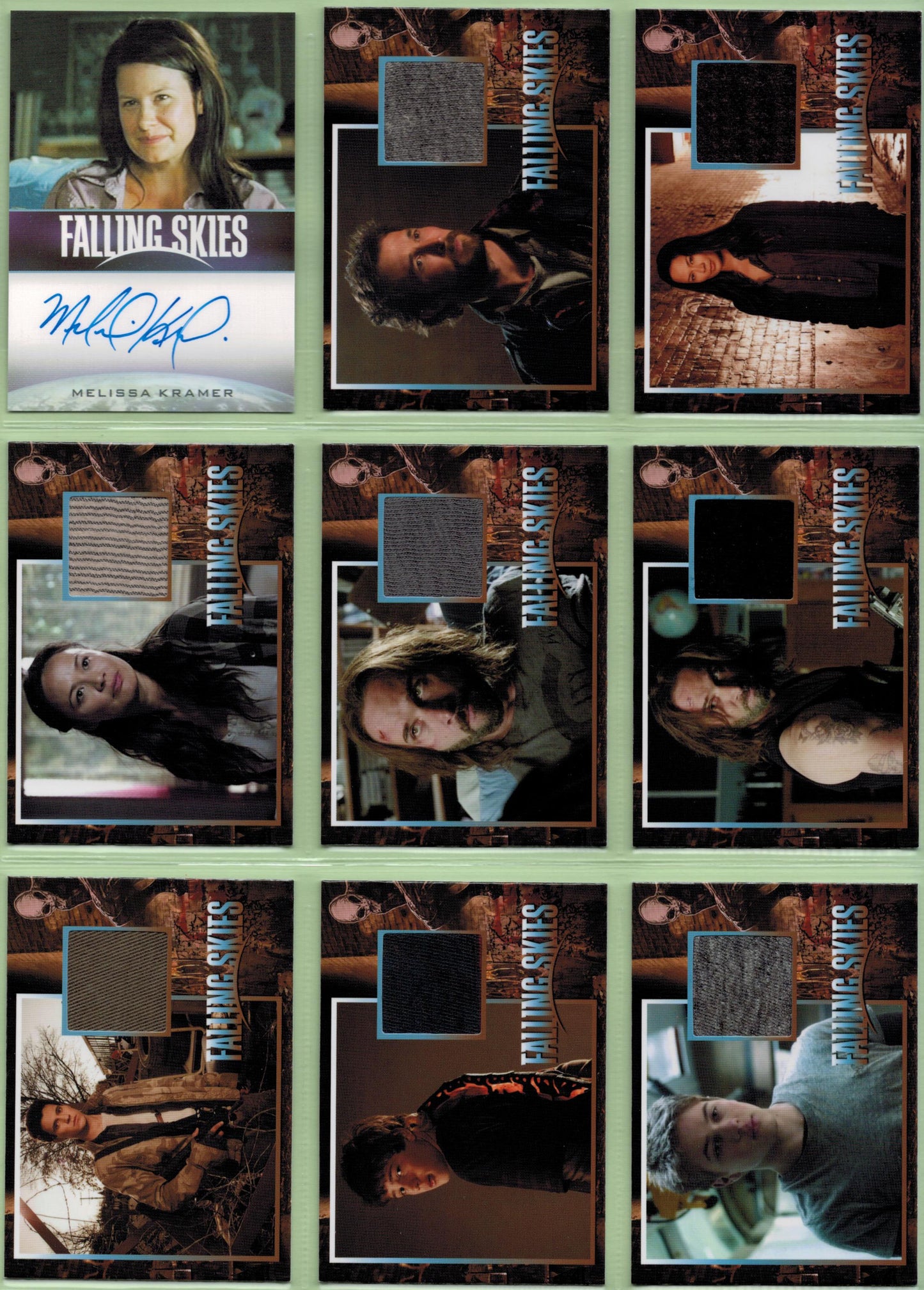 Falling Skies Season Two Ultimate Master Set with All Autograph & Costume Cards