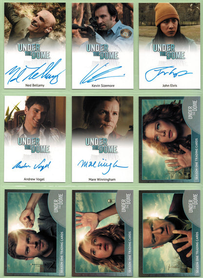 2014 Rittenhouse Under the Dome Master Set with 25 Autograph Cards