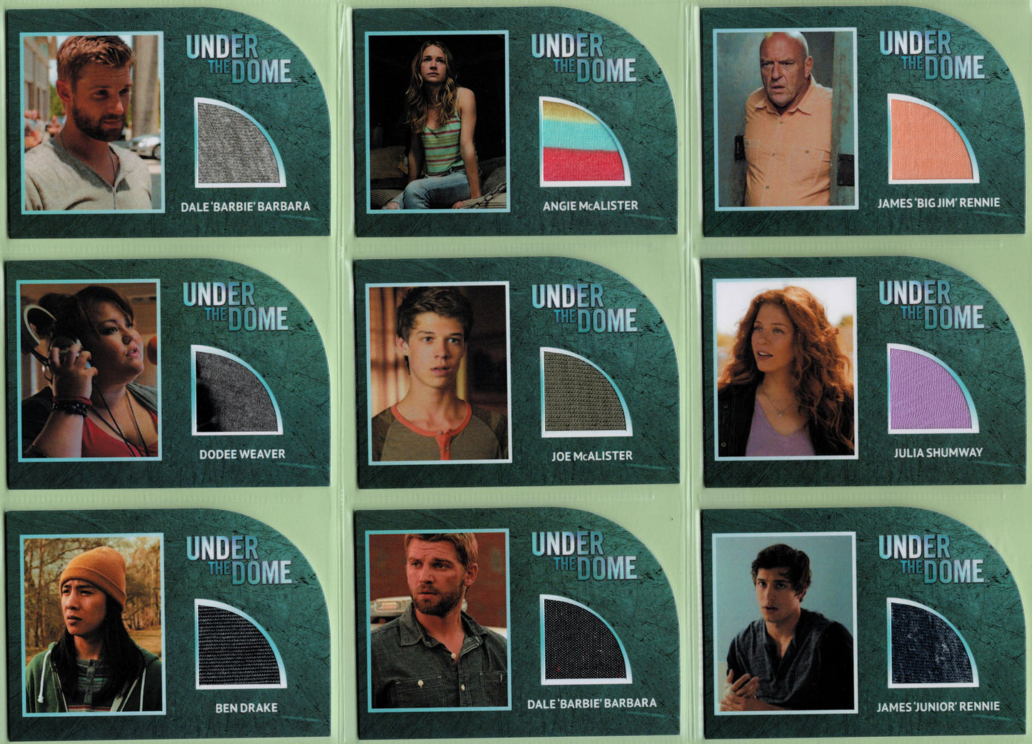2014 Rittenhouse Under the Dome Master Set with 25 Autograph Cards