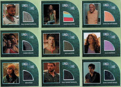 2014 Rittenhouse Under the Dome Master Set with 25 Autograph Cards