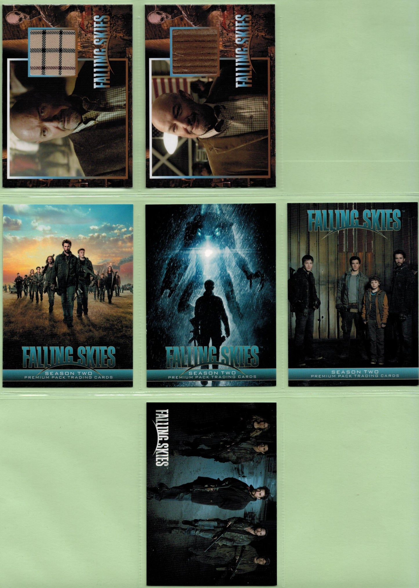 Falling Skies Season Two Ultimate Master Set with All Autograph & Costume Cards