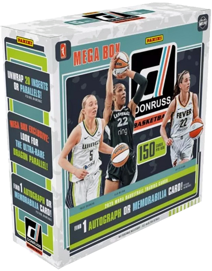 2025 Panini Donruss WNBA Basketball Mega Box