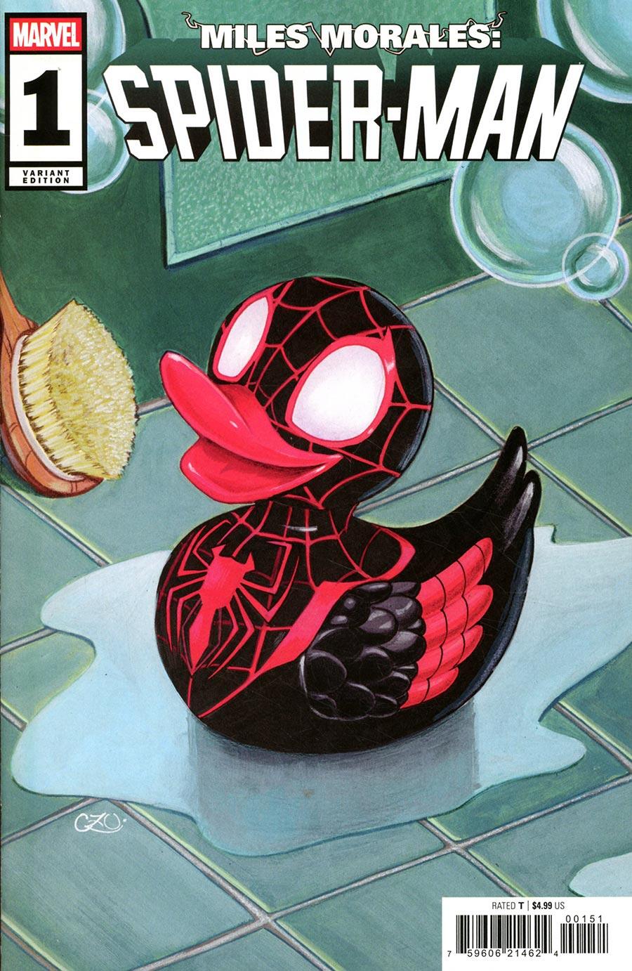 Miles Morales: Spider-Man #1 Chrissie Zullo Marvel Duck Variant