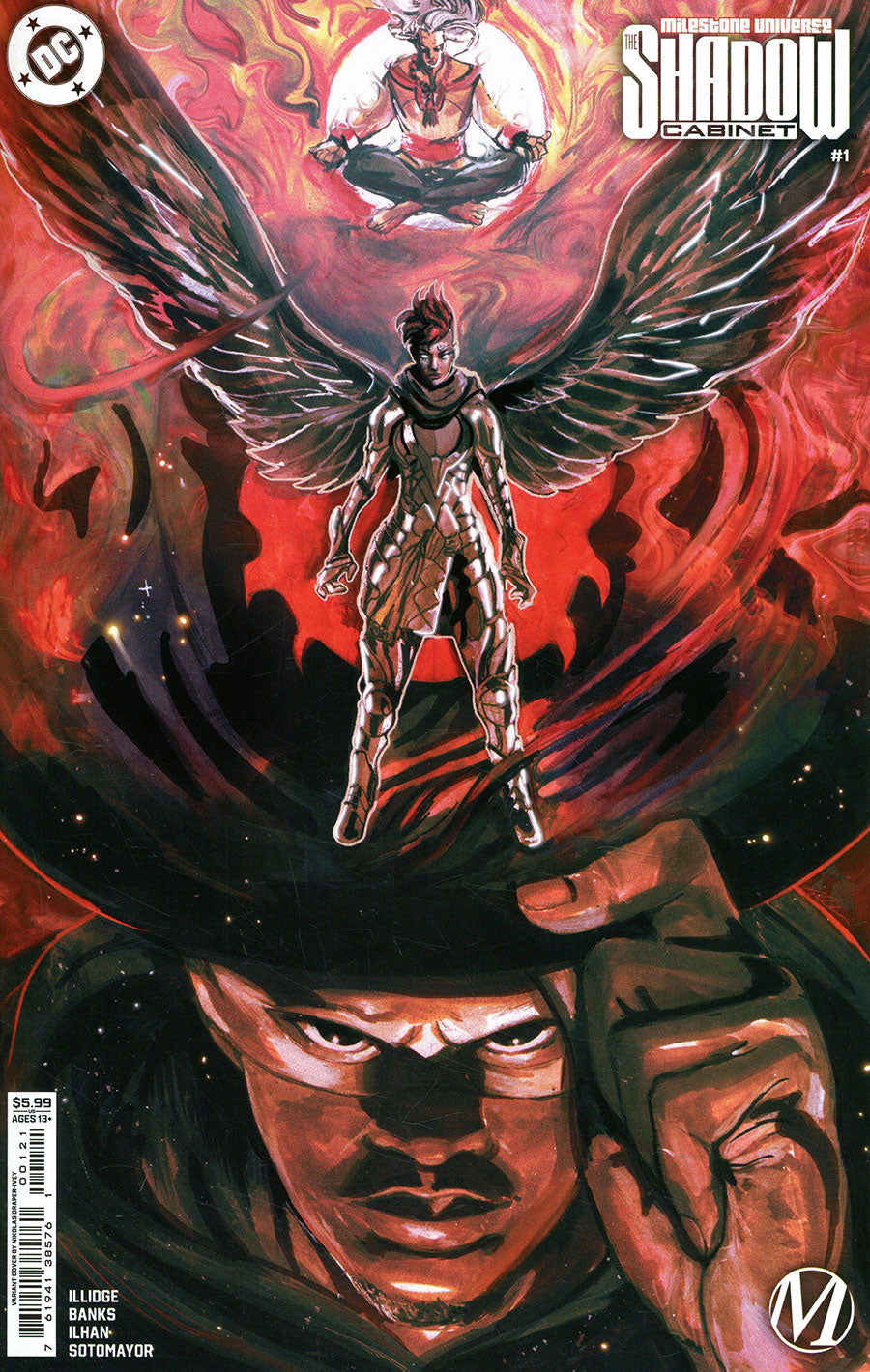 Milestone Universe The Shadow Cabinet #1 (Of 4) Cover B Nikolas Draper-Ivey Card Stock Variant