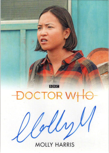 2022 Doctor Who Series 11 & 12 Molly Harris Full Bleed Autograph Card