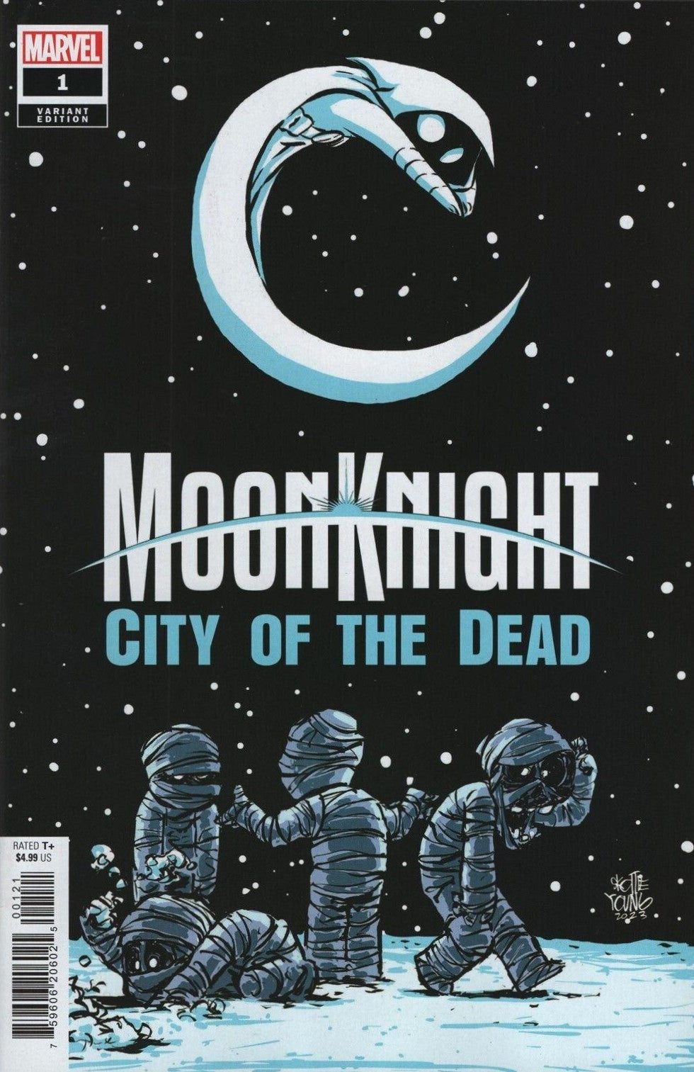 Moon Knight: City Of The Dead 1 Skottie Young Variant