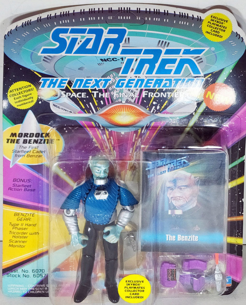 1993 Playmates Star Trek The Next Generation Mordock the Benzite Action Figure