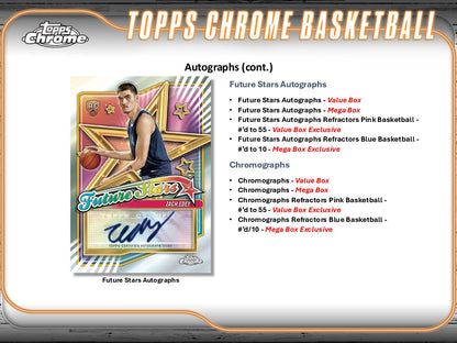 2024-25 Topps Chrome Basketball Monster Mega Box