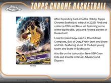 2024-25 Topps Chrome Basketball Value Blaster Box