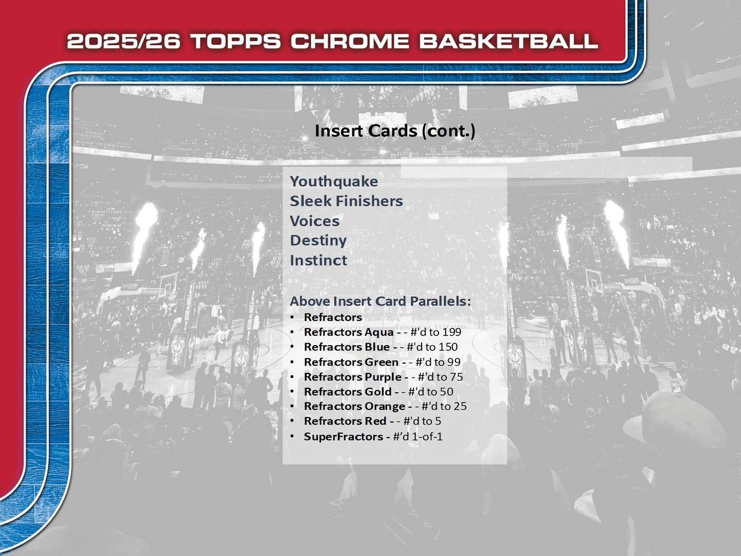 2025-26 Topps Chrome NBA Basketball Mega Box