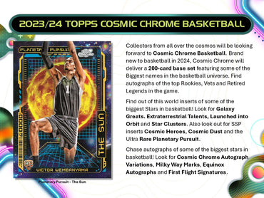 2023-24 Topps Cosmic Chrome Basketball Hobby Pack